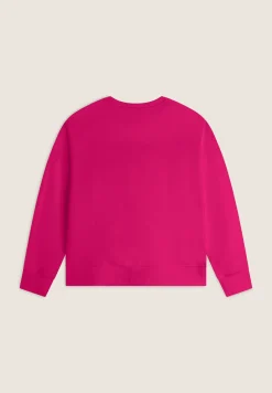 Freddy Felpa donna con cappuccio comfort fit con logo maculato-Donna Fitness|Felpe