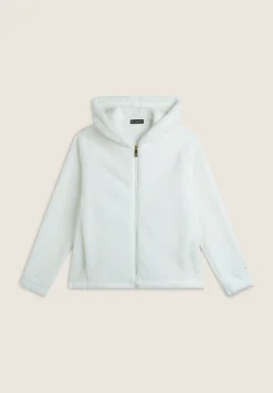 Freddy Felpa donna con cappuccio e zip in tessuto teddy-Donna Ginnastica|Felpe