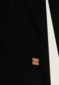 Freddy Felpa donna con zip e collo alto con dettagli animalier-Donna Felpe