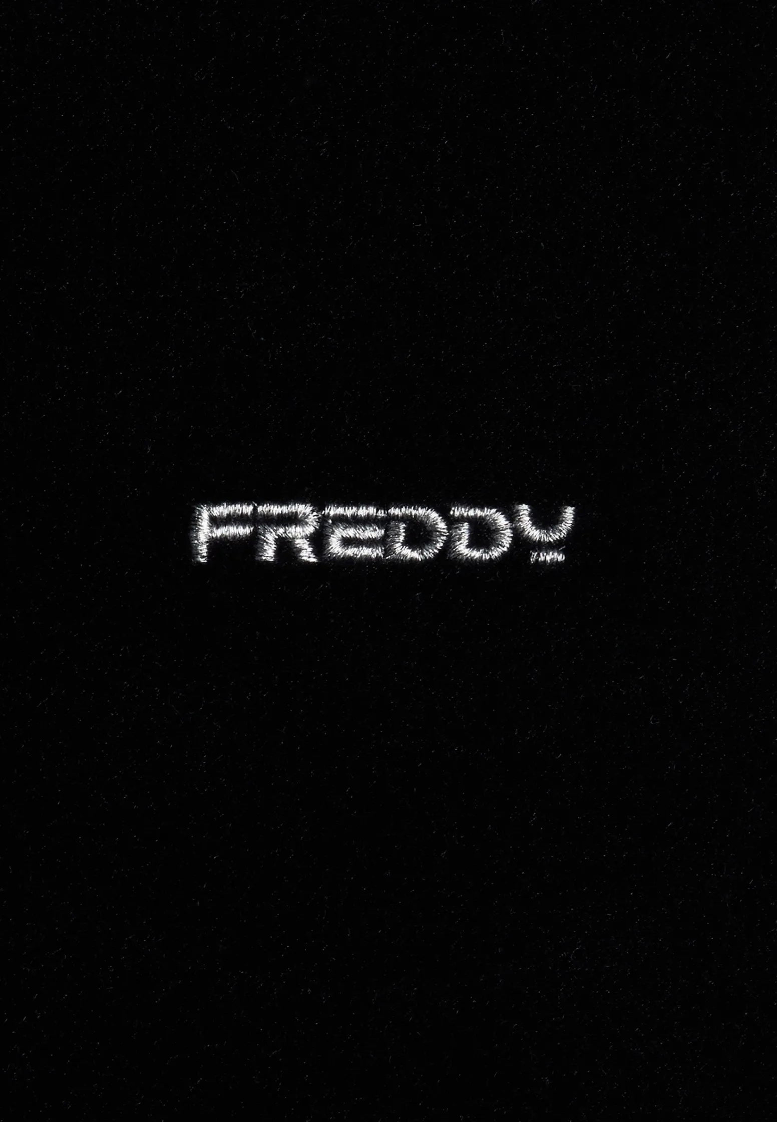 Freddy Felpa Donna Corta in Velluto con Cappuccio e Ricamo-Donna Felpe