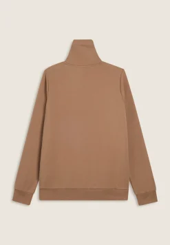 Freddy Felpa donna full-zip collo alto con inserti mélange lurex-Donna Felpe