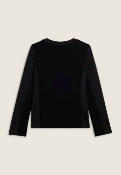 Freddy Felpa donna full-zip con fronte mélange lurex-Donna Felpe