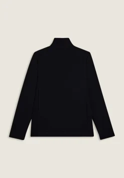 Freddy Felpa donna full-zip con inserti in tessuto micro-trecce-Donna Felpe
