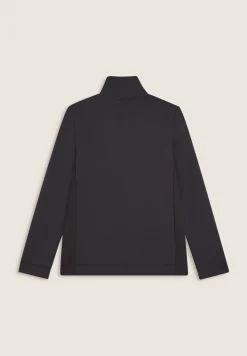 Freddy Felpa donna full-zip con inserti in tessuto micro-trecce-Donna Felpe