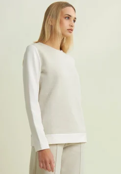 Freddy Felpa donna girocollo in mélange lurex-Donna Felpe
