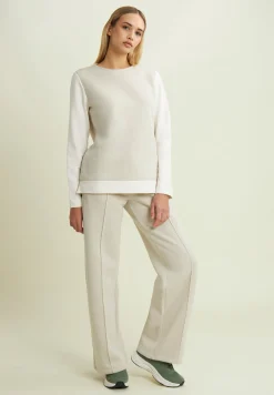Freddy Felpa donna girocollo in mélange lurex-Donna Felpe