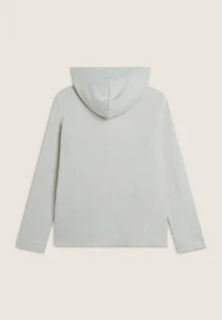Freddy Felpa donna in viscosa tricot con zip e cappuccio animalier-Donna Felpe