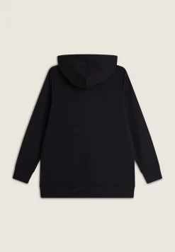 Freddy Felpa donna oversize cappuccio e zip con logo ricamato-Donna Pilates|Ginnastica