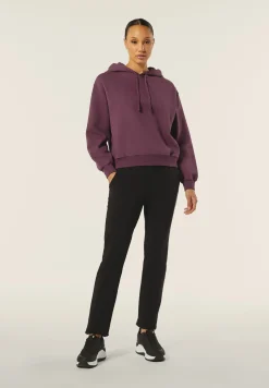 Freddy Felpa donna oversize con cappuccio e scritta sul retro-Donna Felpe