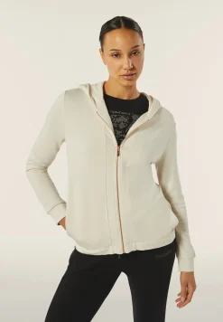 Freddy Felpa donna regular fit in viscosa con zip e cappuccio-Donna Felpe