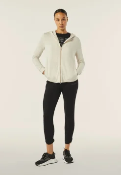 Freddy Felpa donna regular fit in viscosa con zip e cappuccio-Donna Felpe