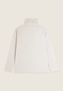 Freddy Felpa donna regular fit in viscosa con collo a tubo-Donna Felpe