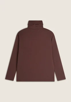 Freddy Felpa donna regular fit in viscosa con collo a tubo-Donna Felpe