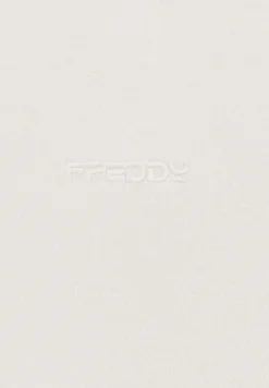 Freddy Felpa donna zip e cappuccio slim fit con tasche a marsupio-Donna Felpe
