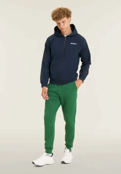 Freddy Felpa full zip con cappuccio in jersey e tasche a marsupio-Uomo Felpe