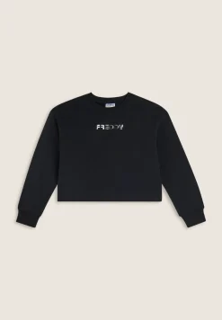 Freddy Felpa girocollo comfort fit con logo- Felpe