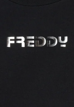 Freddy Felpa girocollo comfort fit con logo- Felpe