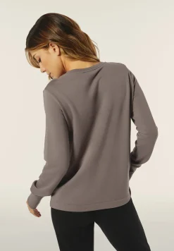 Freddy Felpa Girocollo da donna con Logo in Strass-Donna Ginnastica|Felpe