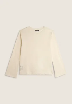 Freddy Felpa girocollo in french terry con spacchi laterali-Donna Felpe