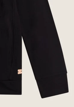 Freddy Felpa in viscosa con zip e collo alto e cuciture decorative-Donna Felpe
