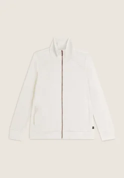 Freddy Felpa in viscosa con zip e collo alto e cuciture decorative-Donna Felpe