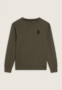 Freddy Felpa Regular Girocollo con Tasca Zip-Uomo Felpe