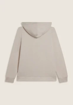 Freddy Felpa sportiva da donna cappuccio e zip con strass bicolore-Donna Ginnastica|Felpe