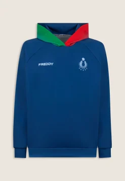 Freddy Felpa unisex Beach Volley Italia 2025/26 in scuba tecnico-Donna Felpe|Beach Volley