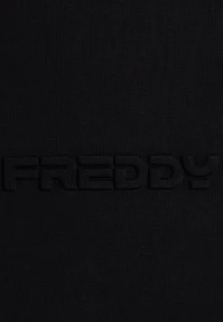 Freddy Felpa Uomo in Cotone con Cappuccio e Logo Tono su Tono-Uomo Felpe