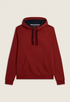 Freddy Felpa Uomo Regular Fit con Cappuccio Foderato a Contrasto-Uomo Felpe