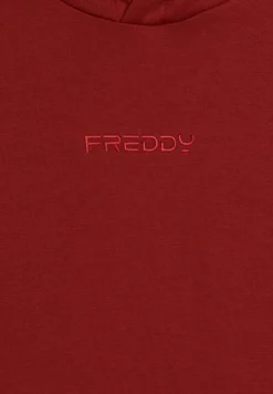 Freddy Felpa Uomo Regular Fit con Cappuccio e Tasca Marsupio-Uomo Felpe