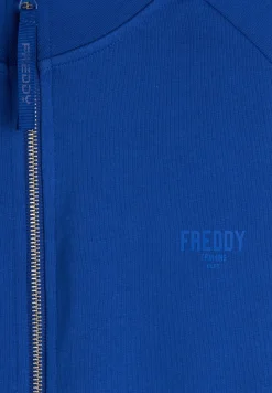 Freddy Felpa zip comfort fit con collo alto-Uomo Felpe