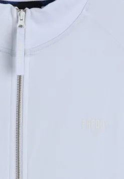 Freddy Felpa zip comfort fit con collo alto-Uomo Felpe