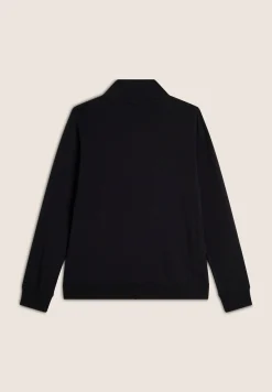 Freddy Felpa zip con collo alto e logo con perline dorate-Donna Padel|Pilates
