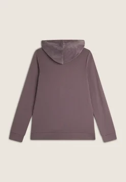 Freddy Felpa zip da donna con cappuccio e tasche in velluto-Donna Ginnastica|Felpe