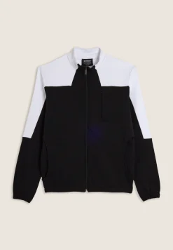 Freddy Felpa zip e collo alto con blocchi di colore-Uomo Felpe