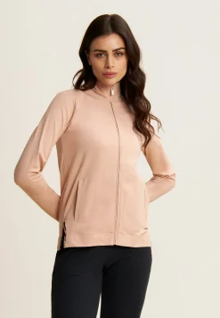 Freddy Felpa zip e collo alto con dettagli animalier-Donna Felpe