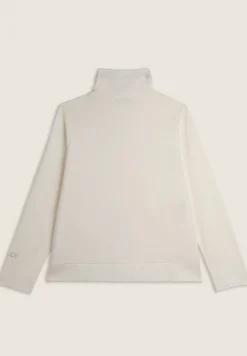 Freddy Felpa Zip e Collo Alto con dettaglio Effetto Seta-Donna Ginnastica|Felpe