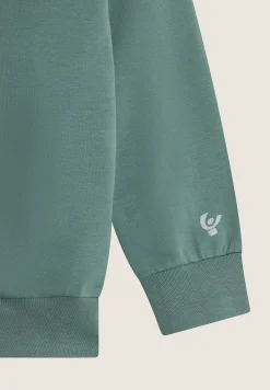Freddy Felpa Zip stile Bomber da Bambina/Bambino in Cotone- Felpe