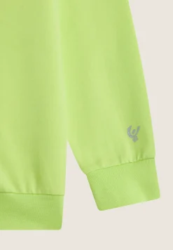 Freddy Felpa Zip stile Bomber da Bambina/Bambino in Cotone- Felpe