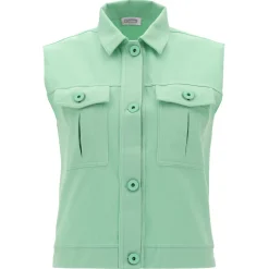 Freddy Giacca casual senza maniche colore pastello-Donna Giacche
