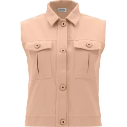 Freddy Giacca casual senza maniche colore pastello-Donna Giacche
