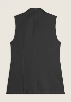 Freddy Gilet doppio petto da donna in gabardine-Donna Giacche
