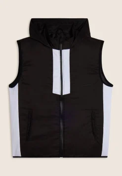 Freddy Gilet imbottito con cappuccio e zip-Uomo Giacche