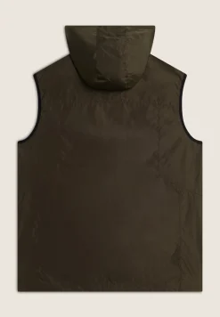 Freddy Gilet Uomo in Poliestere con Cappuccio e Full Zip-Uomo Giacche