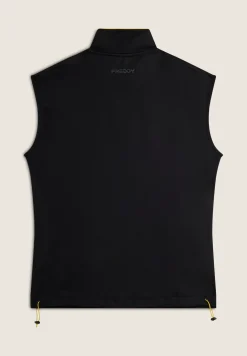 Freddy Gilet Uomo in Poliestere con Zip e Dettagli a Contrasto-Uomo Giacche