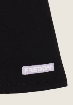 Freddy Gonna Bambina a trapezio in cotone texturizzato- Gonne