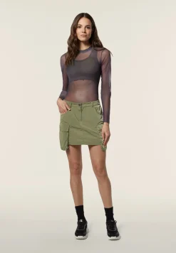 Freddy Gonna corta in nylon navetta con tasconi-Donna Pantaloni Sportivi|Tutti I Pantaloni