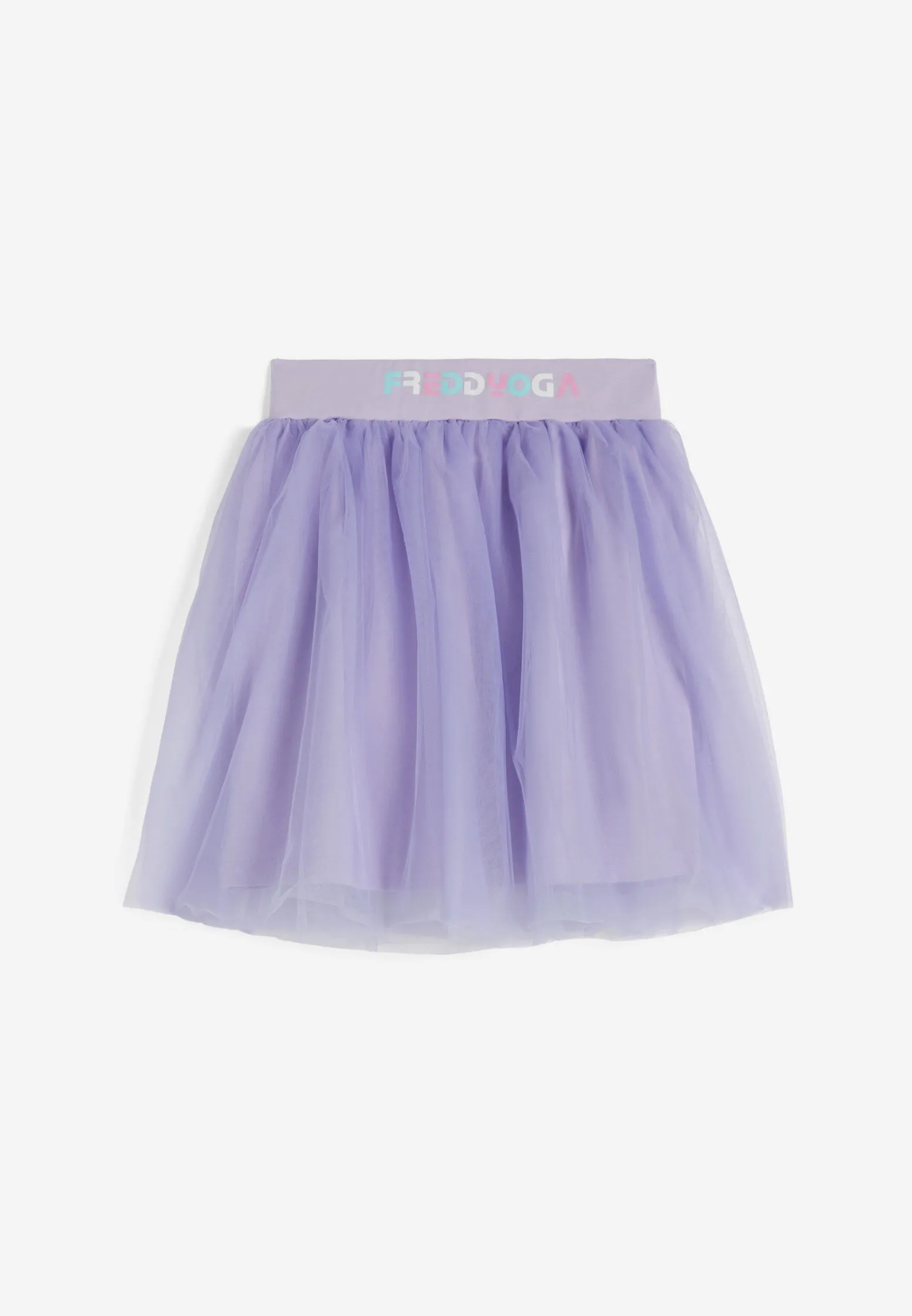 Freddy Gonna da bambina con sopragonna in tulle colore pastello- Gonne