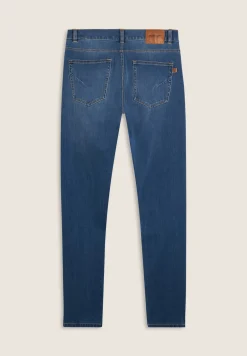 Freddy Jeans 5 Tasche Uomo Slim Fit in Bull Denim Elasticizzato-Uomo Jeans E Pantaloni